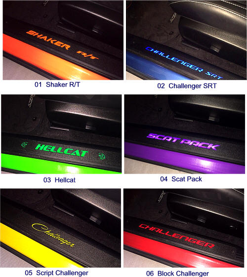 Challenger Scat Pack >> Dodge Challenger Parts and Accessories Store Door sills Challenger Scat Pack >> Dodge Challenger Parts and Accessories Store Door sills